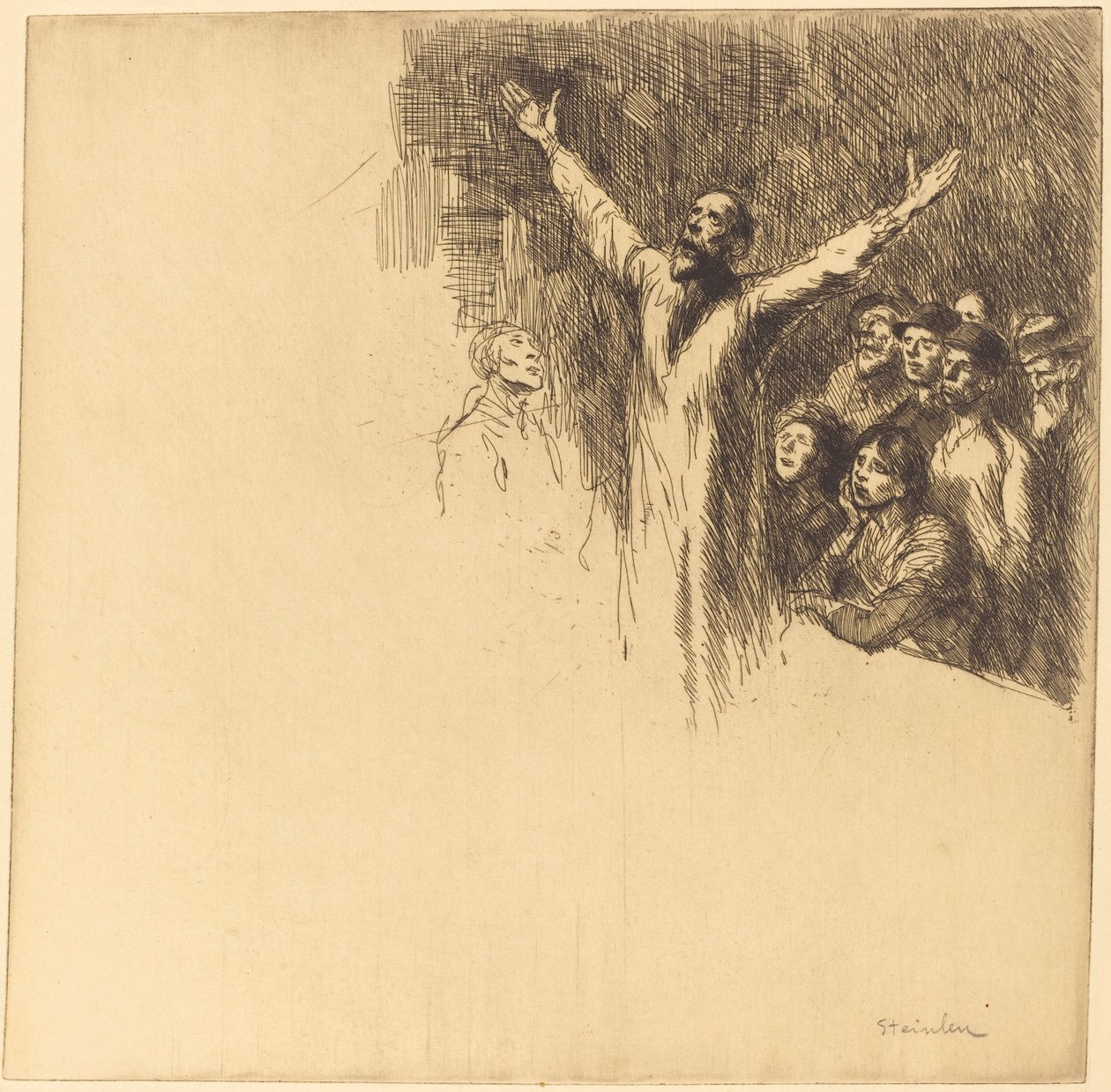 Profeetta tekijältä Théophile Alexandre Steinlen