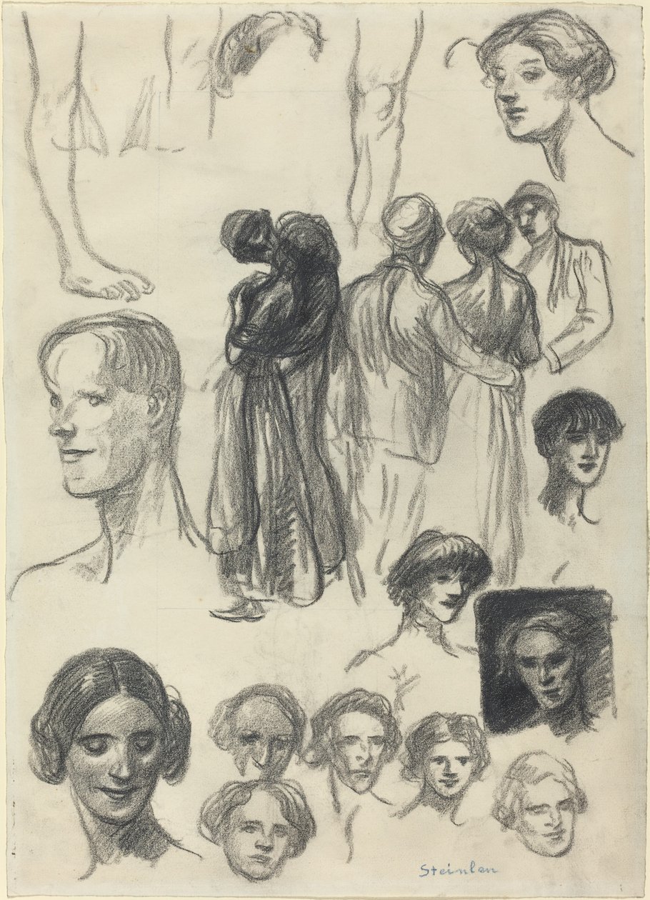 Luonnosarkki, 1800-luvun loppu - 1900-luvun alku. tekijältä Théophile Alexandre Steinlen