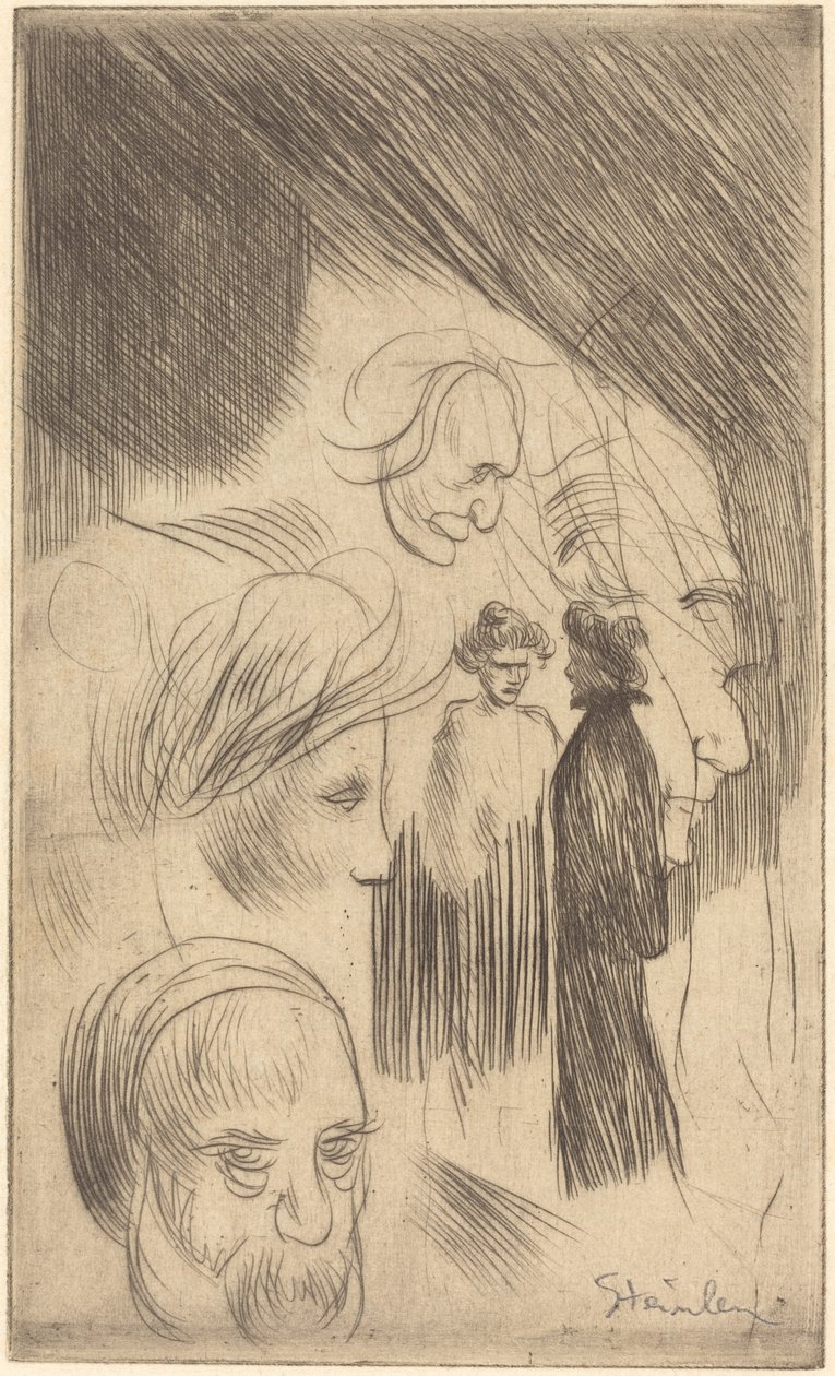 Luonnoslevy, 1902. tekijältä Théophile Alexandre Steinlen