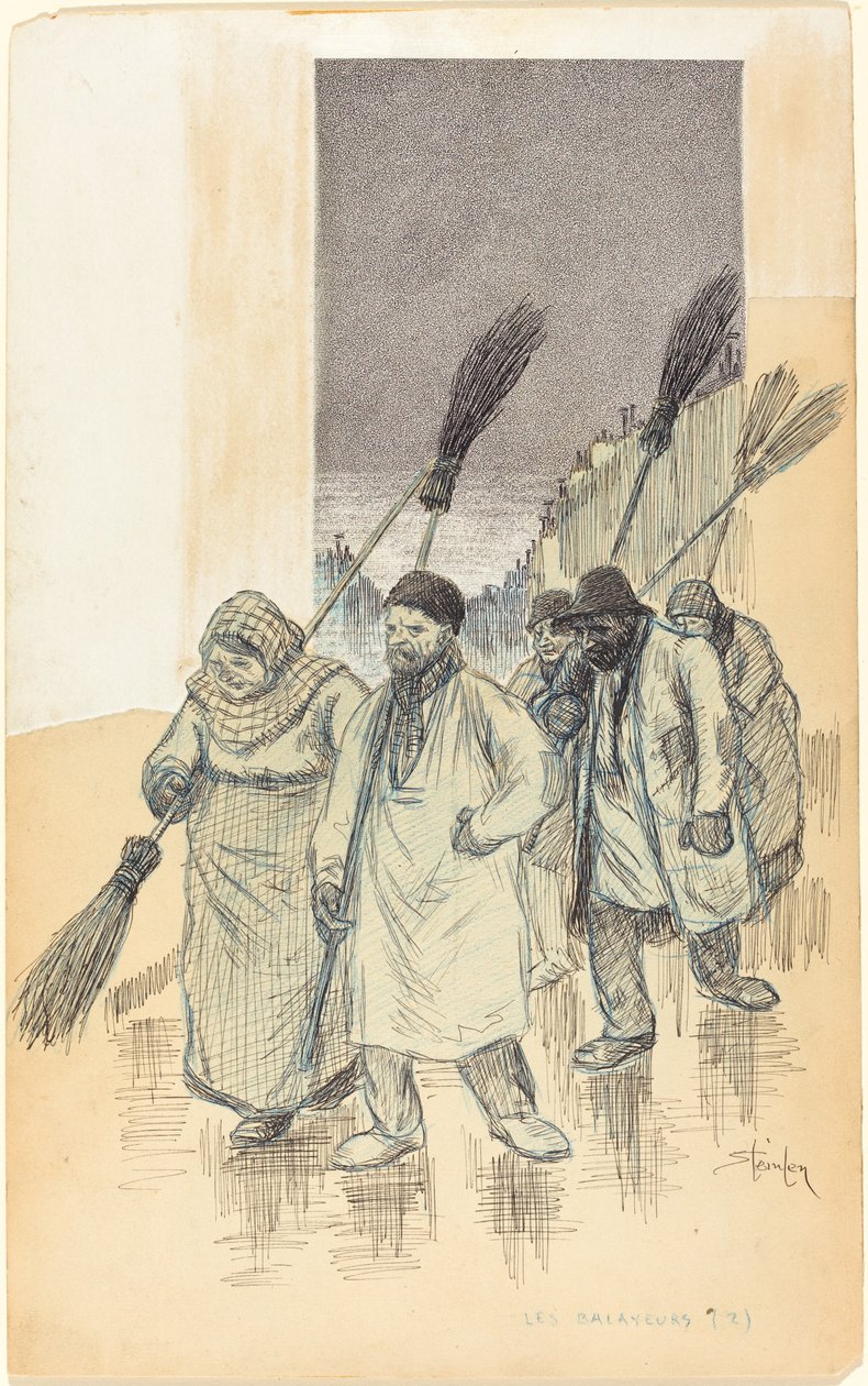 Escombradores finlandesos tekijältä Théophile Alexandre Steinlen