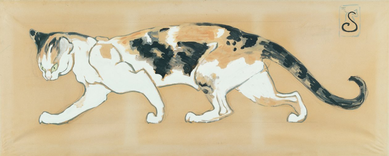 Kissa tekijältä Théophile Alexandre Steinlen