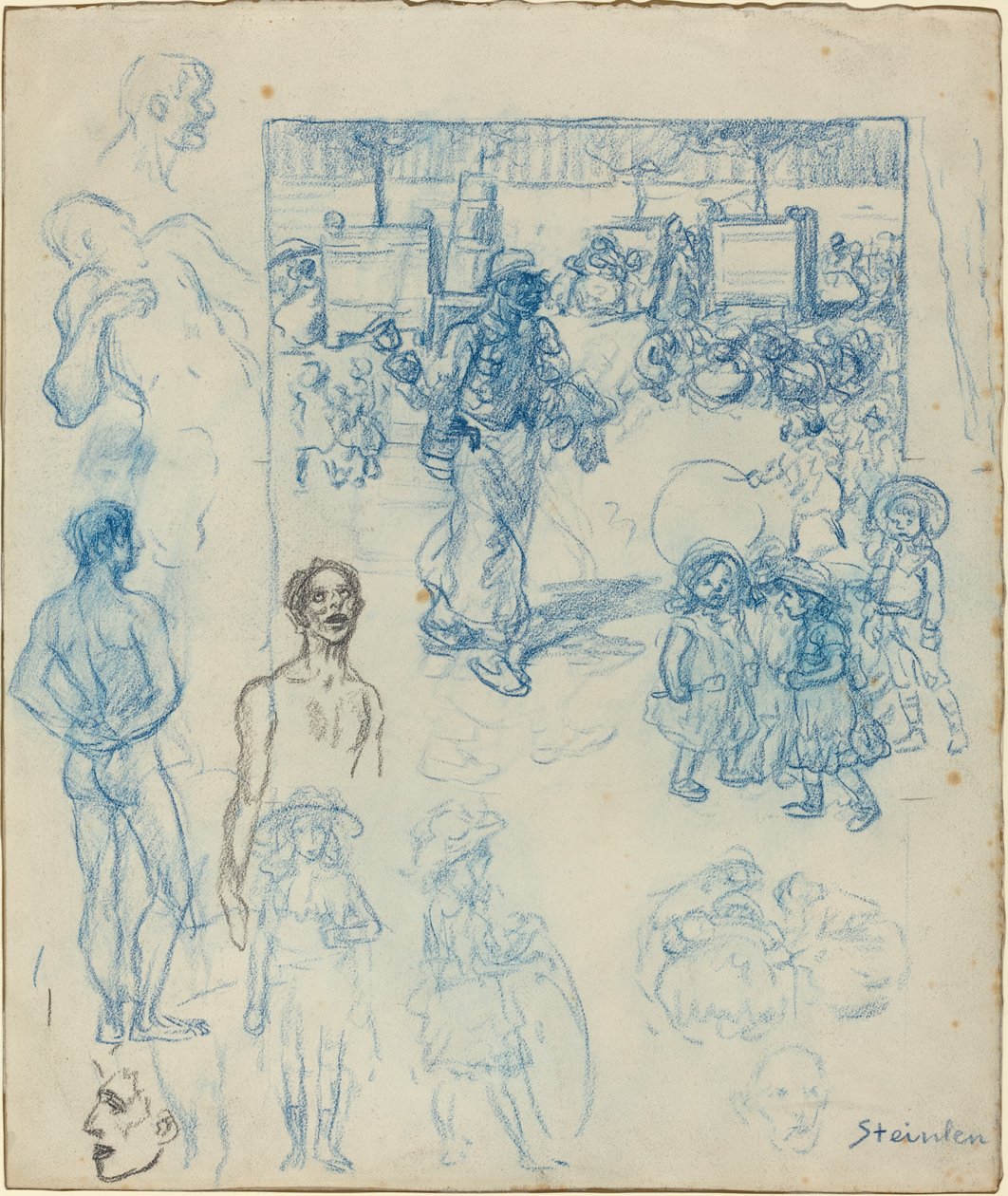 Kookoskauppias tekijältä Théophile Alexandre Steinlen