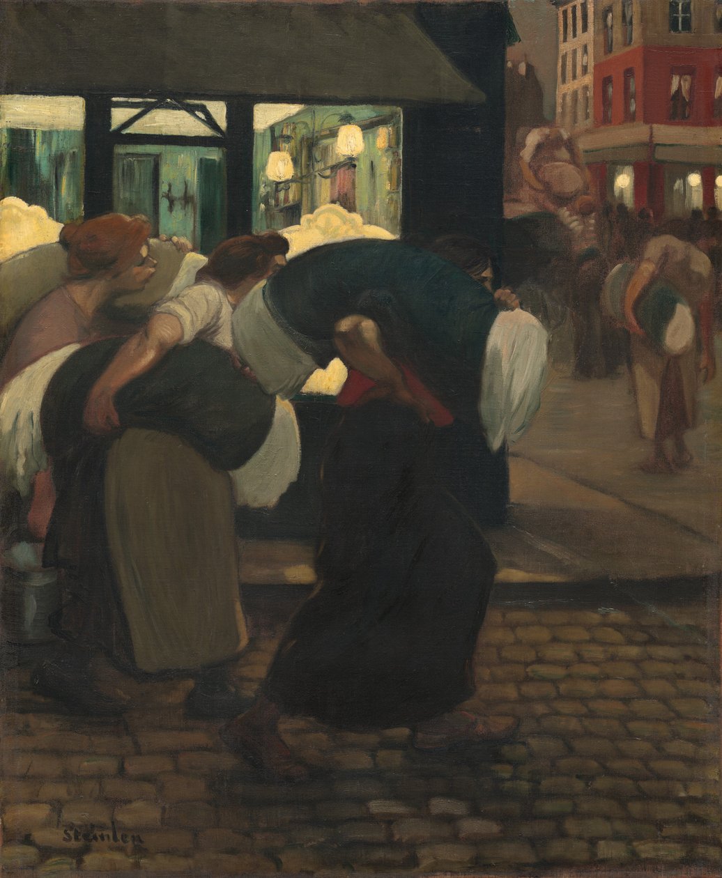 Pesumiehet tekijältä Théophile Alexandre Steinlen