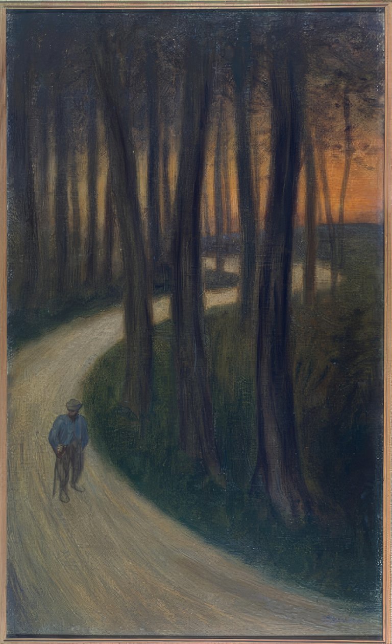 Kulkuri tekijältä Théophile Alexandre Steinlen