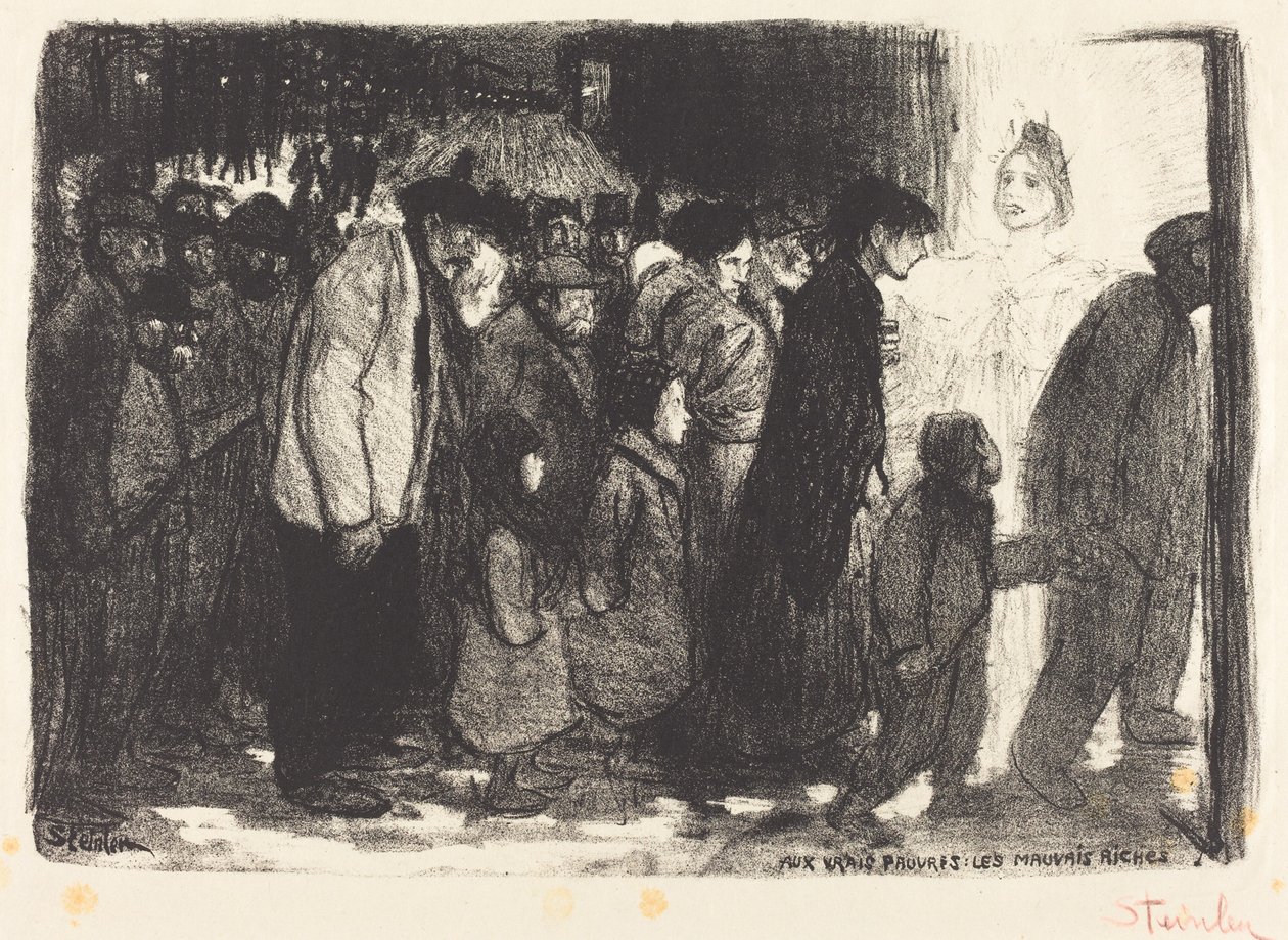Als veritables pobres: els malvats rics Als veritables pobres: els malvats rics, 1894. Als veritables pobres: els malvats rics tekijältä Théophile Alexandre Steinlen