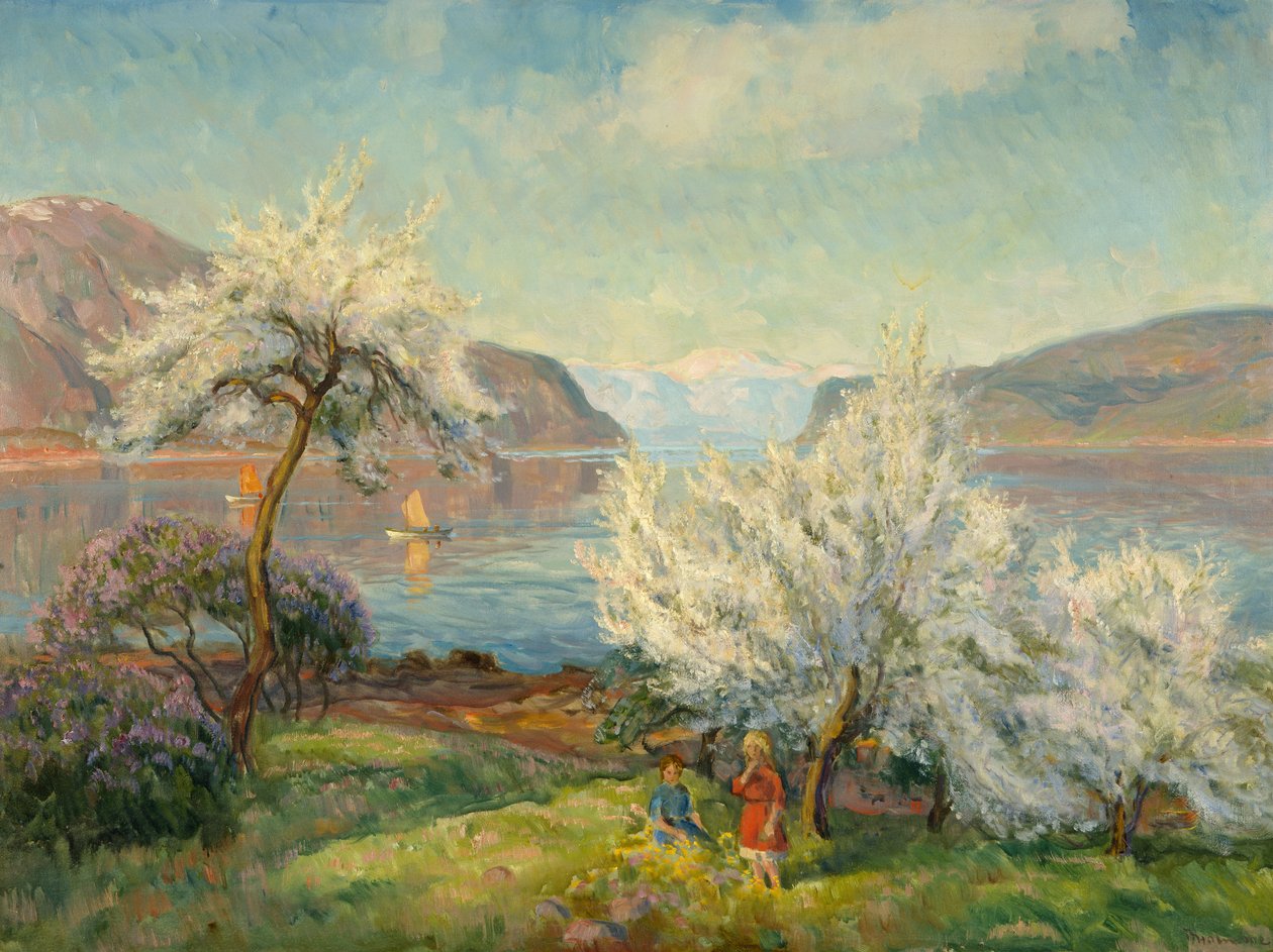 kevät tekijältä Thorolf Holmboe