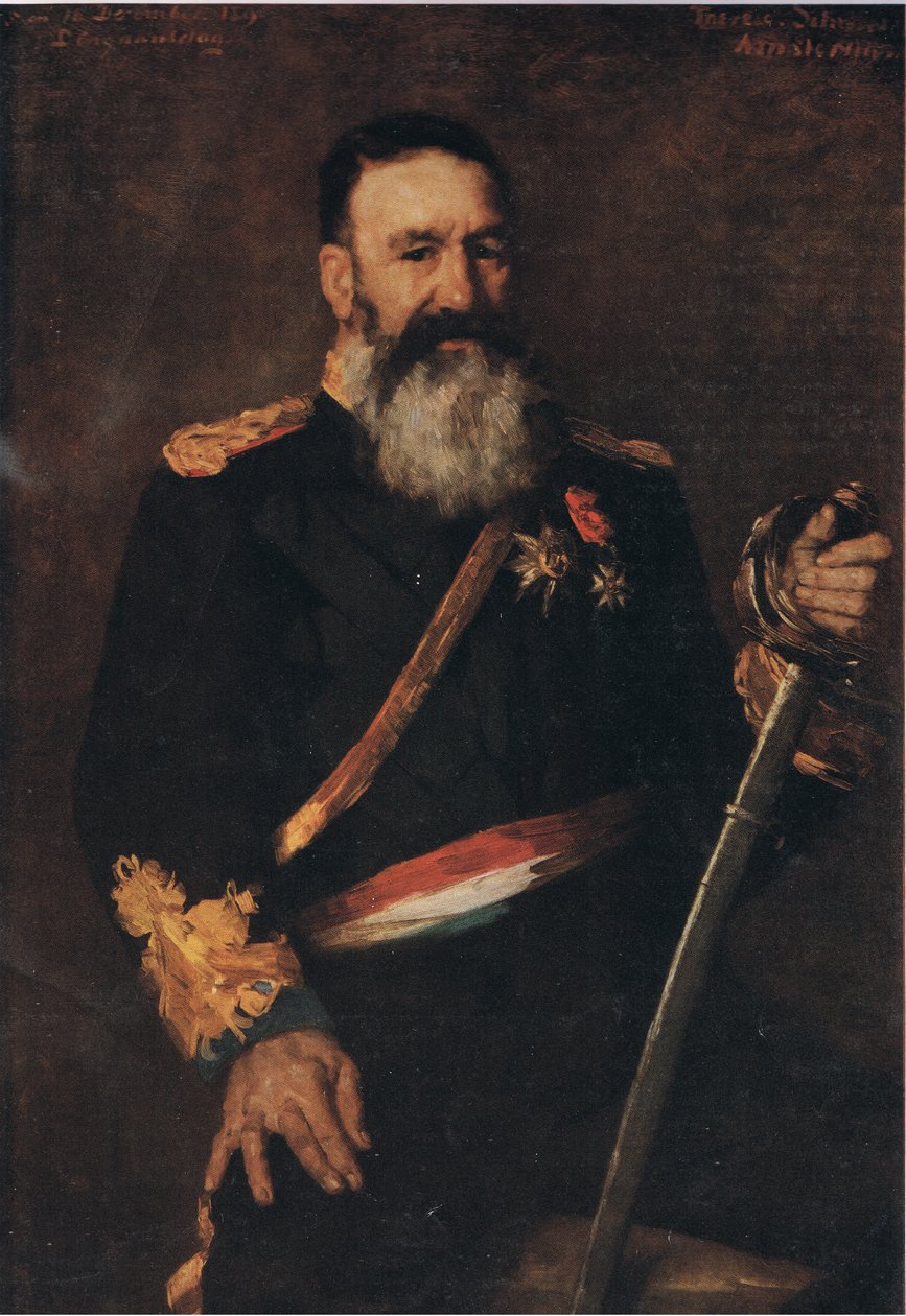 Kenraali Piet Joubert, Bibbys Annual, 1916-17. tekijältä Thérèse Schwartze