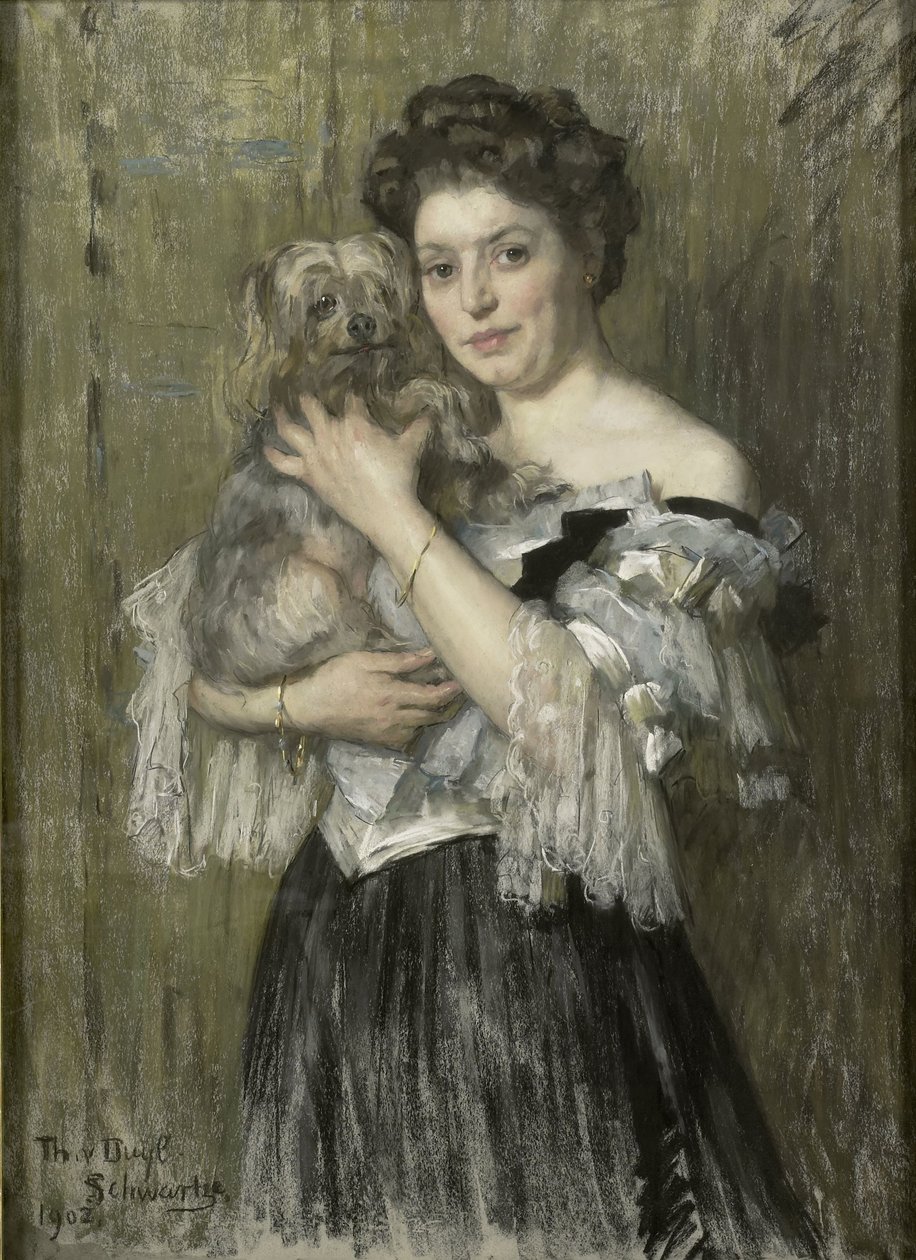 Mary Catherine Josephine Jordan (1866-1948). Esposa del pintor George Hendrik Breitnerfinnish tekijältä Thérèse Schwartze