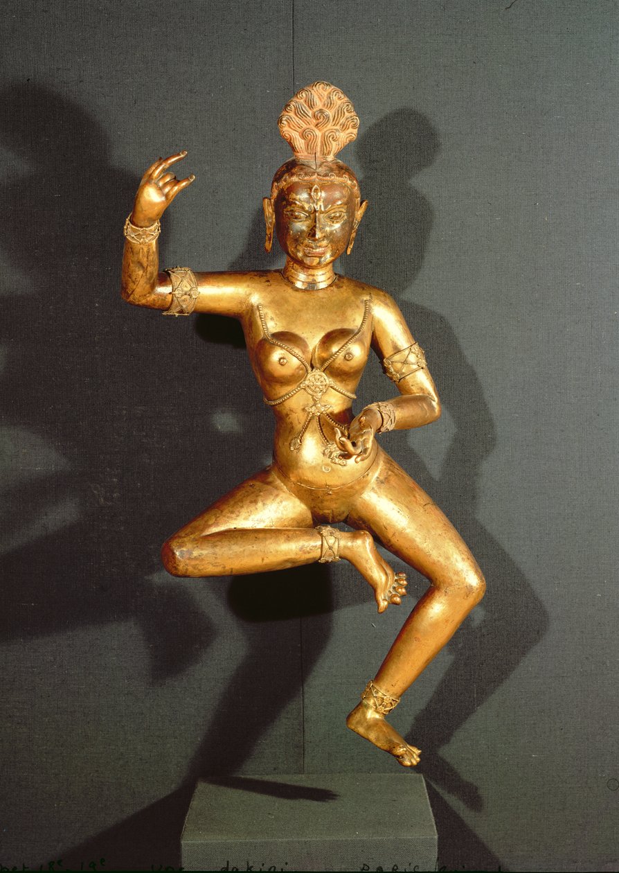 Dakini, 1700-luvun loppu - 1800-luvun alku (kupari) tekijältä Tibetan School