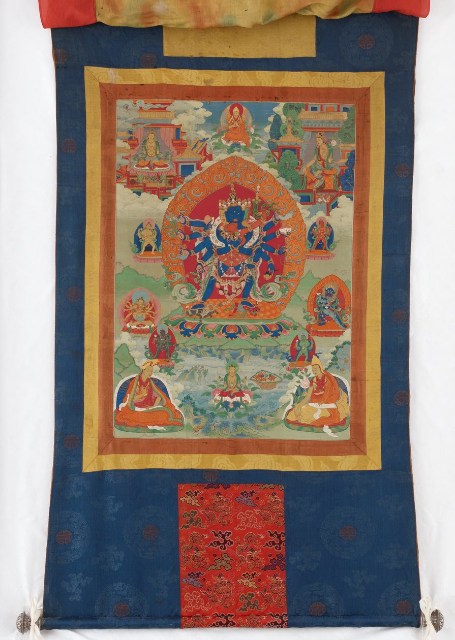 Paramsukh Chakrasanwara, 1700-luvun puoliväli tekijältä Tibetan School