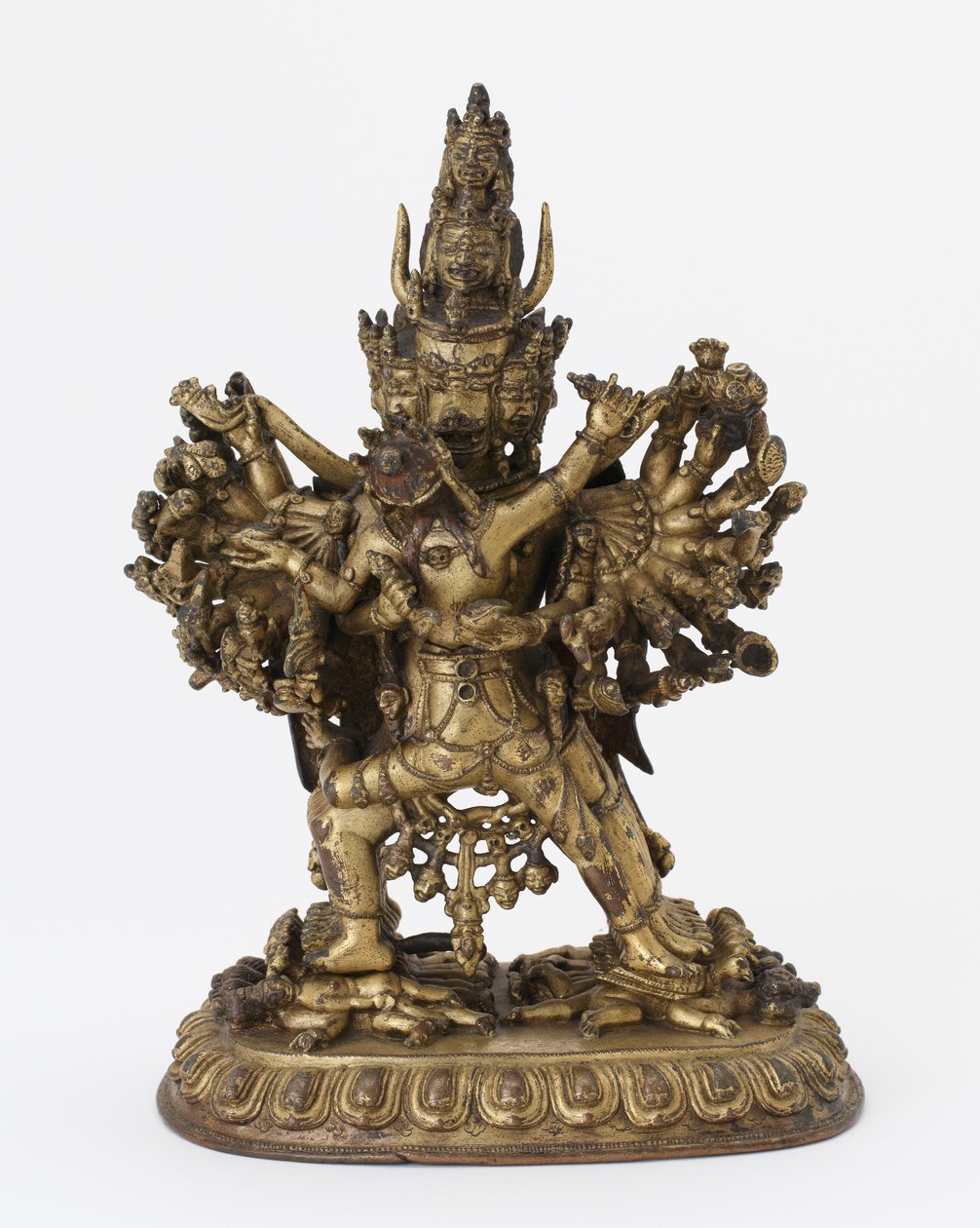 Yamantaka, 1500-luku tekijältä Tibetan School