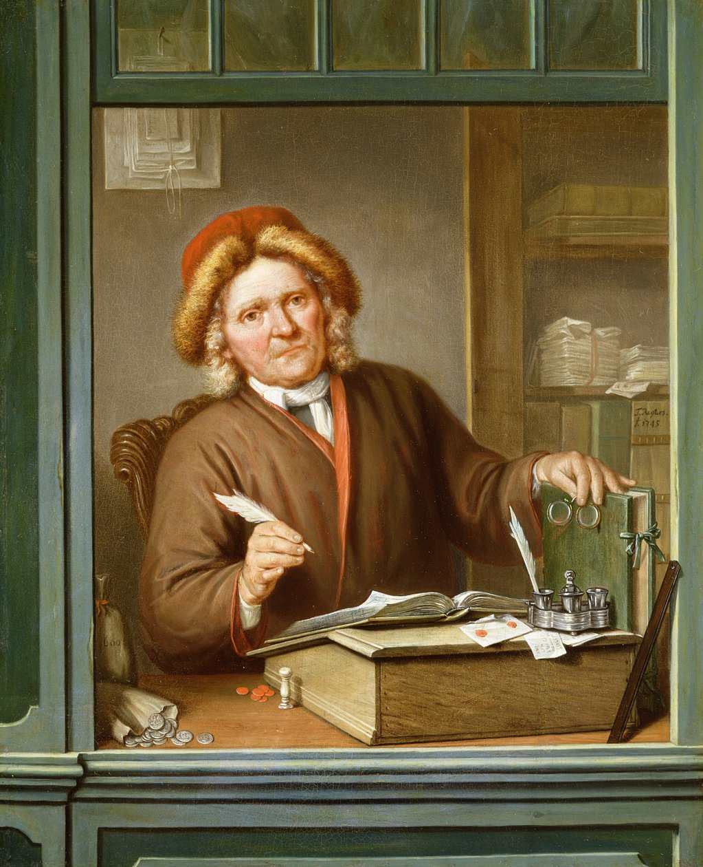 Veronkantaja, 1745 tekijältä Tibout Regters