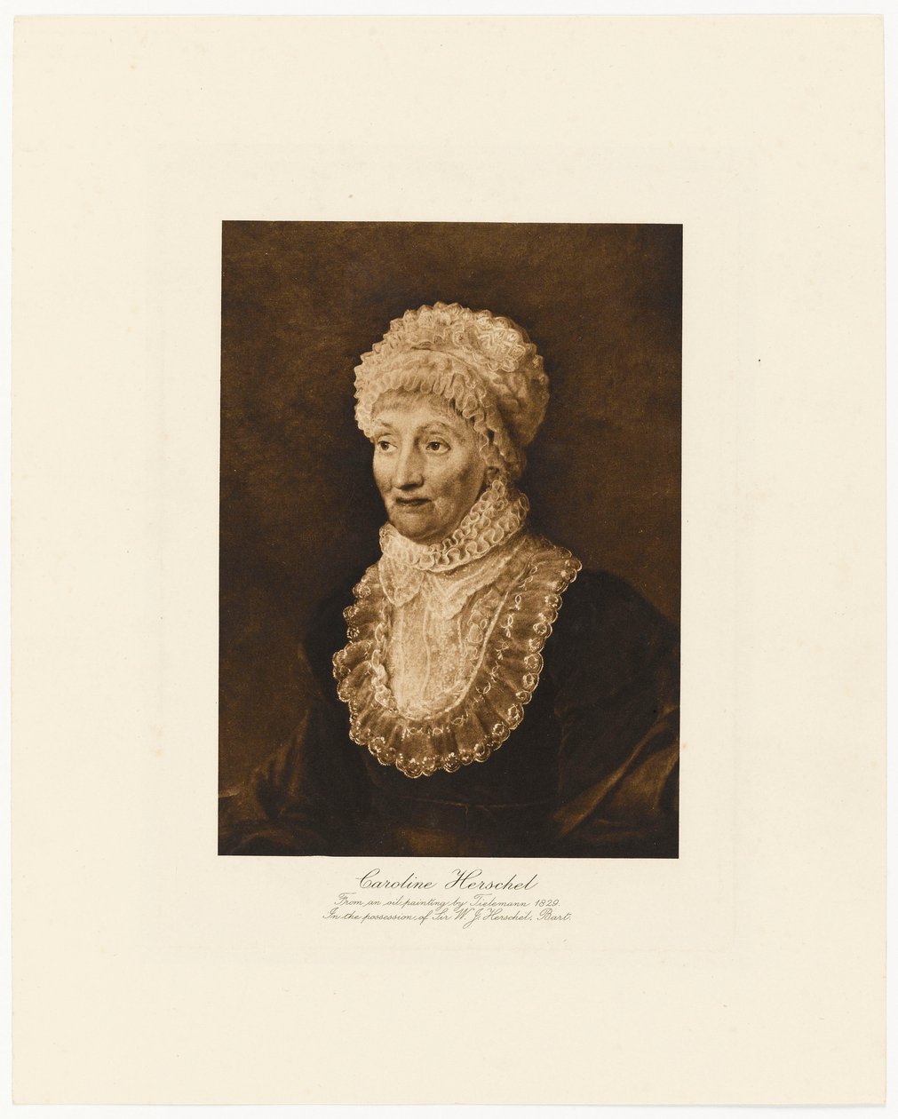 Caroline Herschel tekijältä Tielemann Tielemann