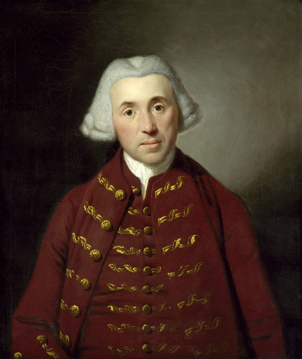 Miehen muotokuva, n. 1760 tekijältä Tilly Kettle