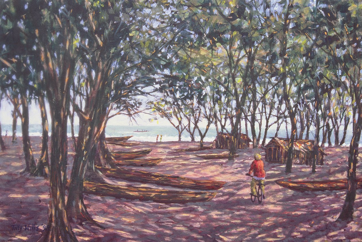 Boat Yard, Kafountine, 1998 tekijältä Tilly Willis