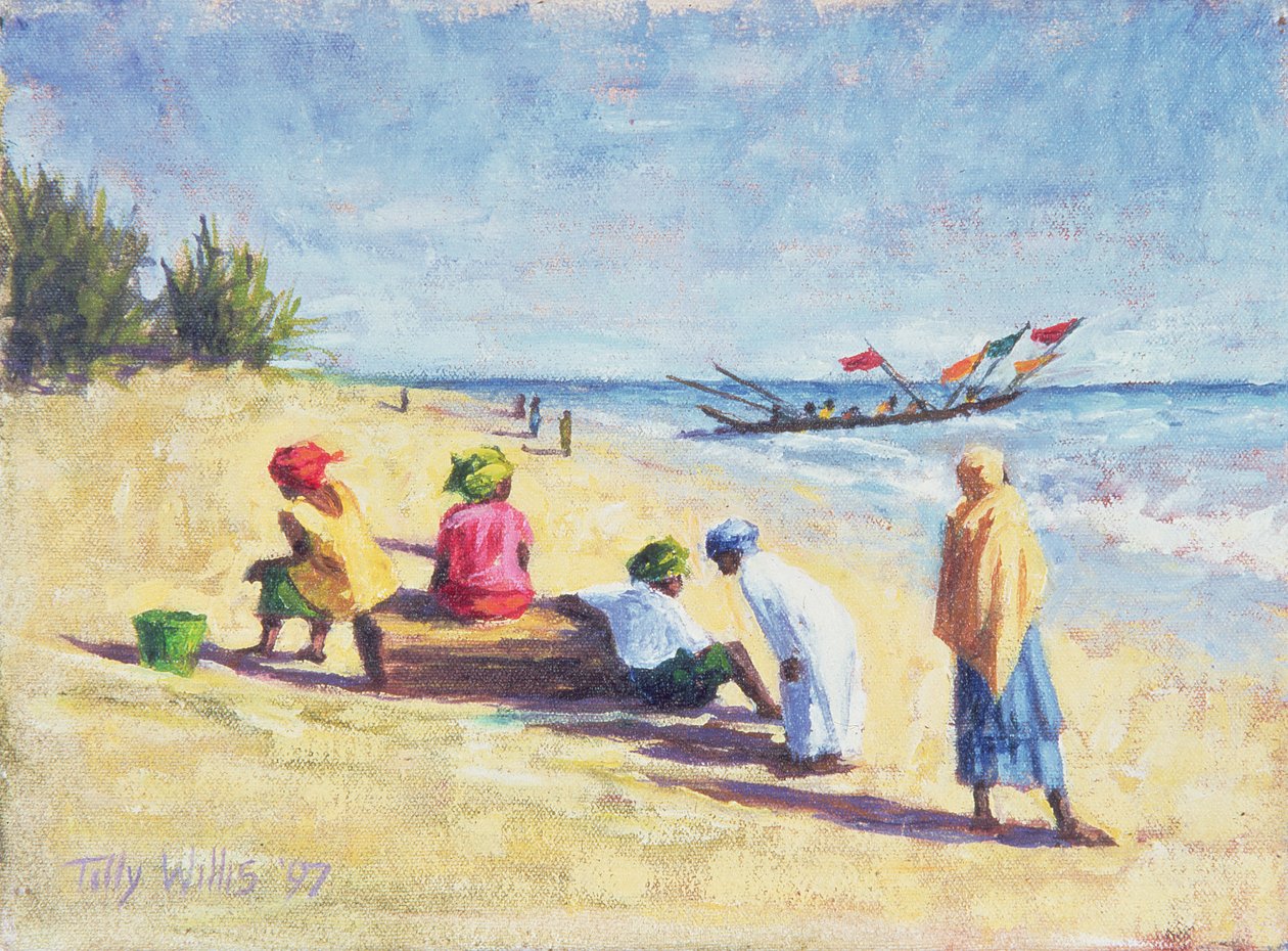 Ranta Abenessa, Senegalissa, 1997 tekijältä Tilly Willis