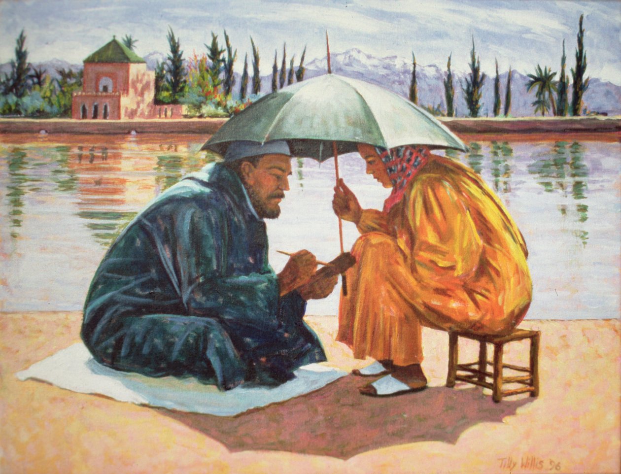 The Scribe, Marokko, 1996 tekijältä Tilly Willis