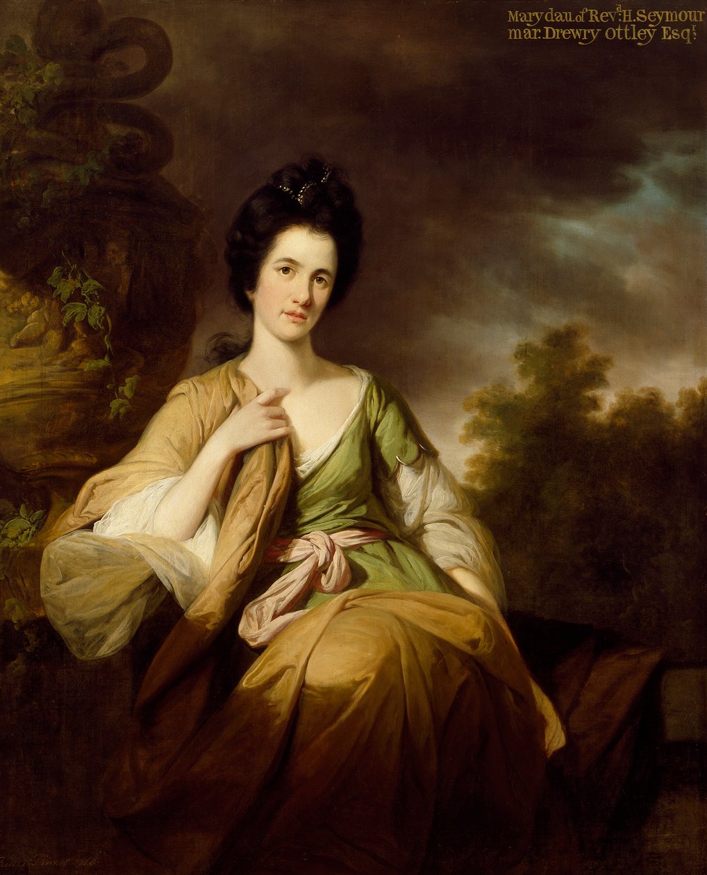 Rouva Drewry Ottley, 1768 tekijältä Tilly Kettle