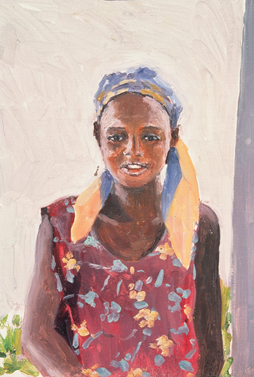 Madagaskarin tyttö, 1989 tekijältä Tilly Willis