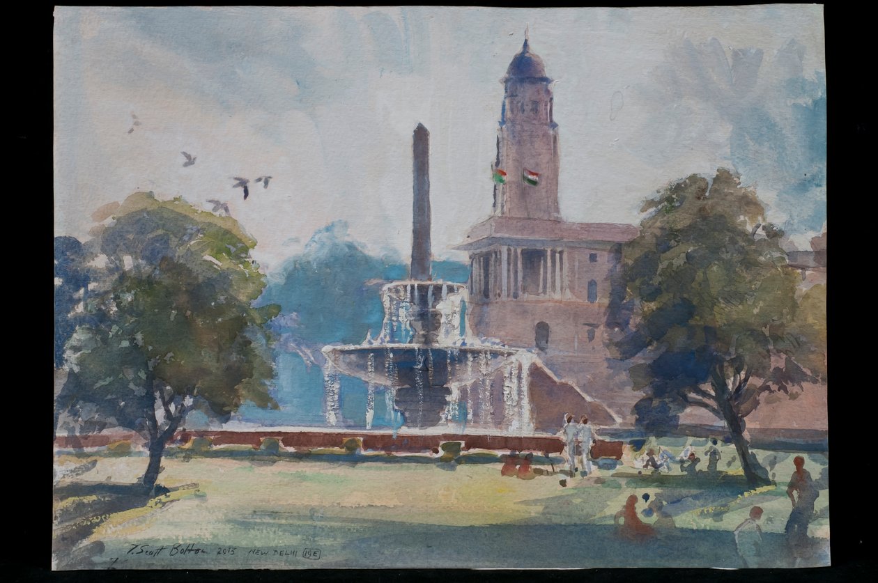 Fountain, Rajpath, New Delhi, 2013 tekijältä Tim Scott Bolton