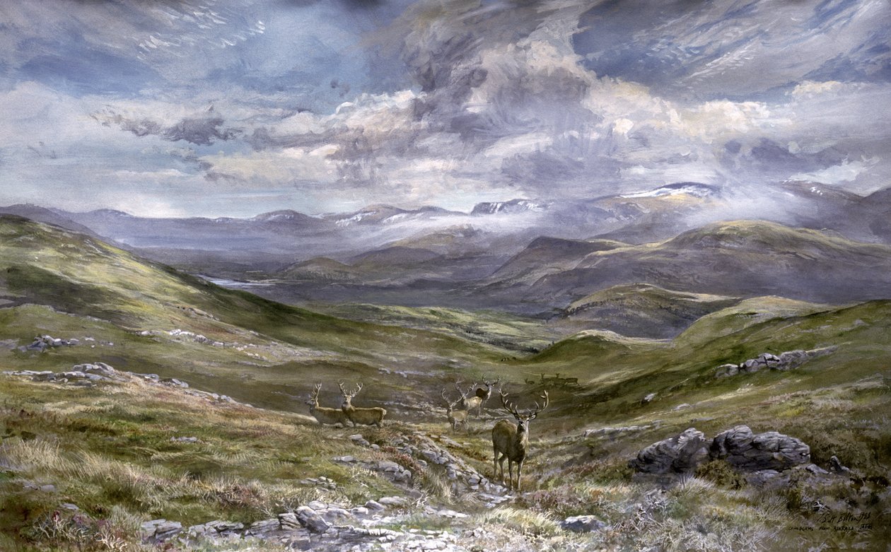 Kinrara, Aviemore, Skotlanti, 1988 (wc paperilla) tekijältä Tim Scott Bolton