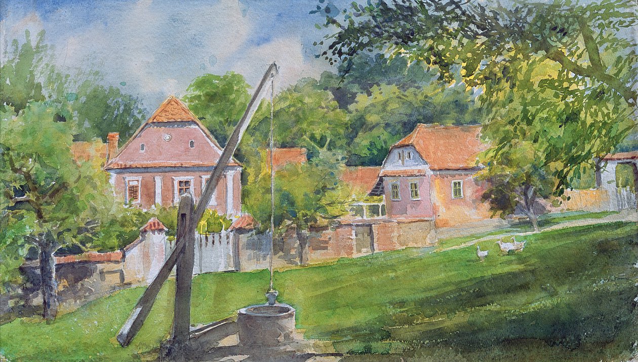 Mesendorf, Transilvania, 2001 (wc paperilla) tekijältä Tim Scott Bolton