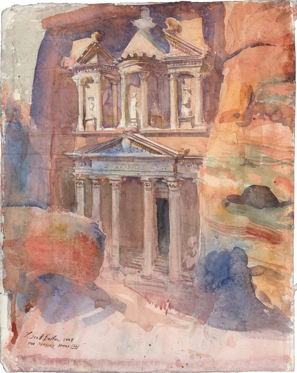 Petra Jordan, 2008 (wc paperilla) tekijältä Tim Scott Bolton