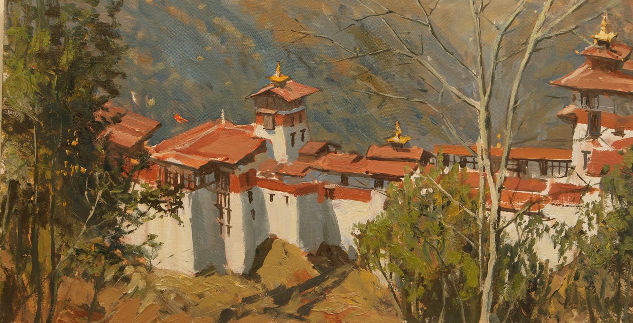 Trongsa Dzong tekijältä Tim Scott Bolton