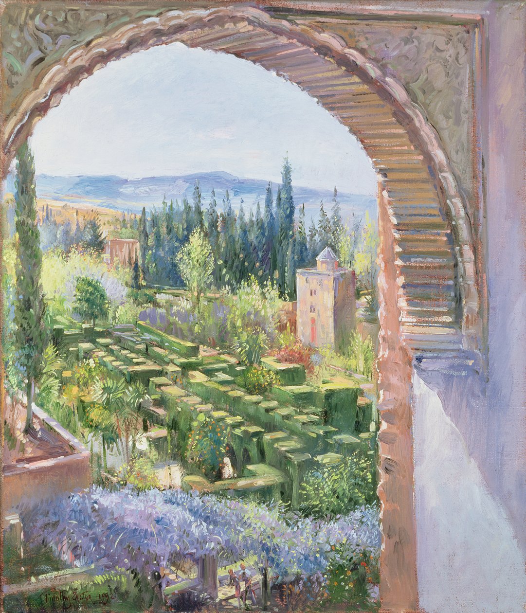 Alhambran puutarhat tekijältä Timothy Easton