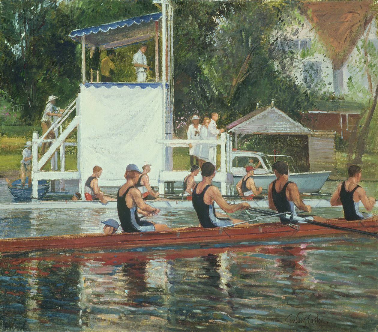 Ennen lehdistötilaisuutta, Henley tekijältä Timothy Easton
