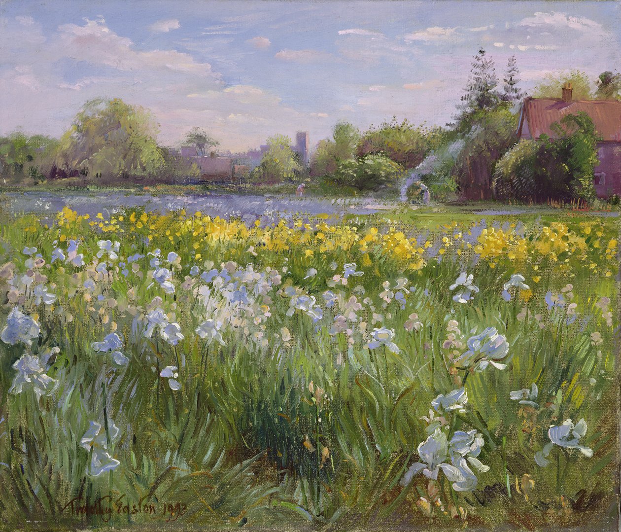 Bonfire and Iris Field, 1993 tekijältä Timothy Easton