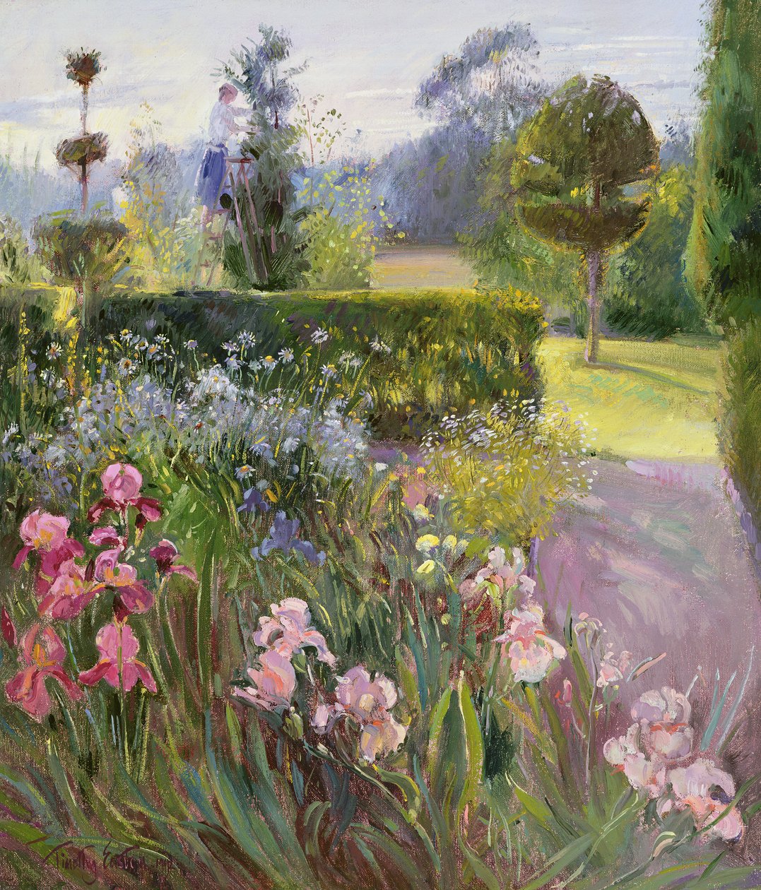 Puutarhassa - kesäkuussa tekijältä Timothy Easton