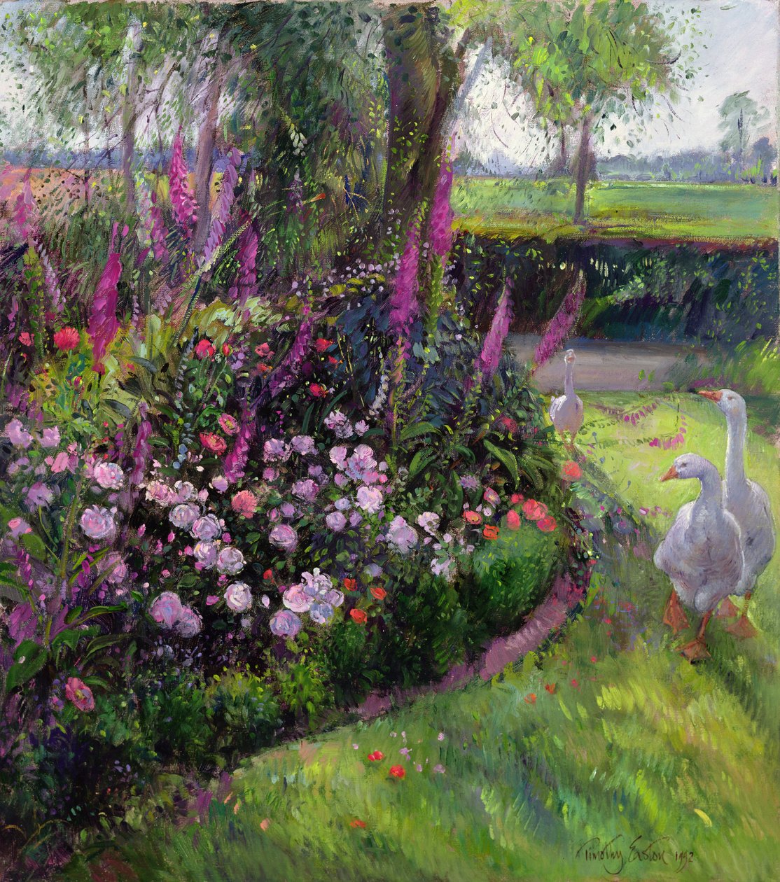 Ruusupenkki ja hanhet, 1992 tekijältä Timothy Easton