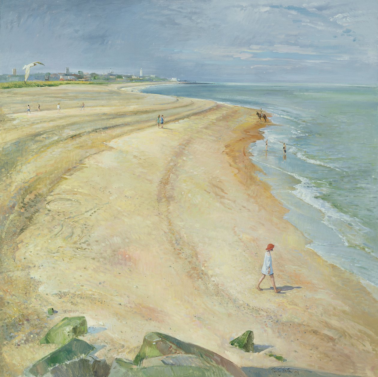 The Curving Beach, Southwold, 1997 tekijältä Timothy Easton