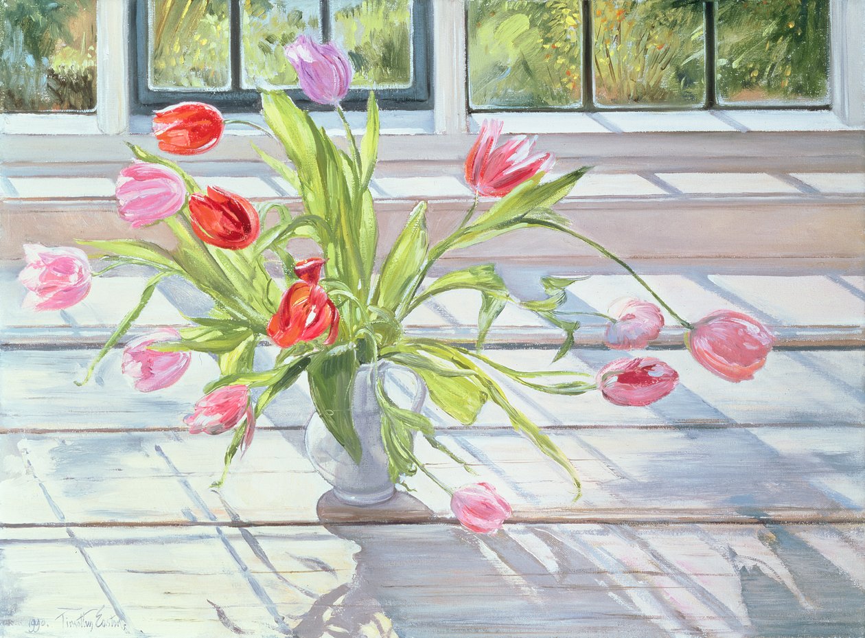 Tulppaanit iltavalossa, 1990 tekijältä Timothy Easton
