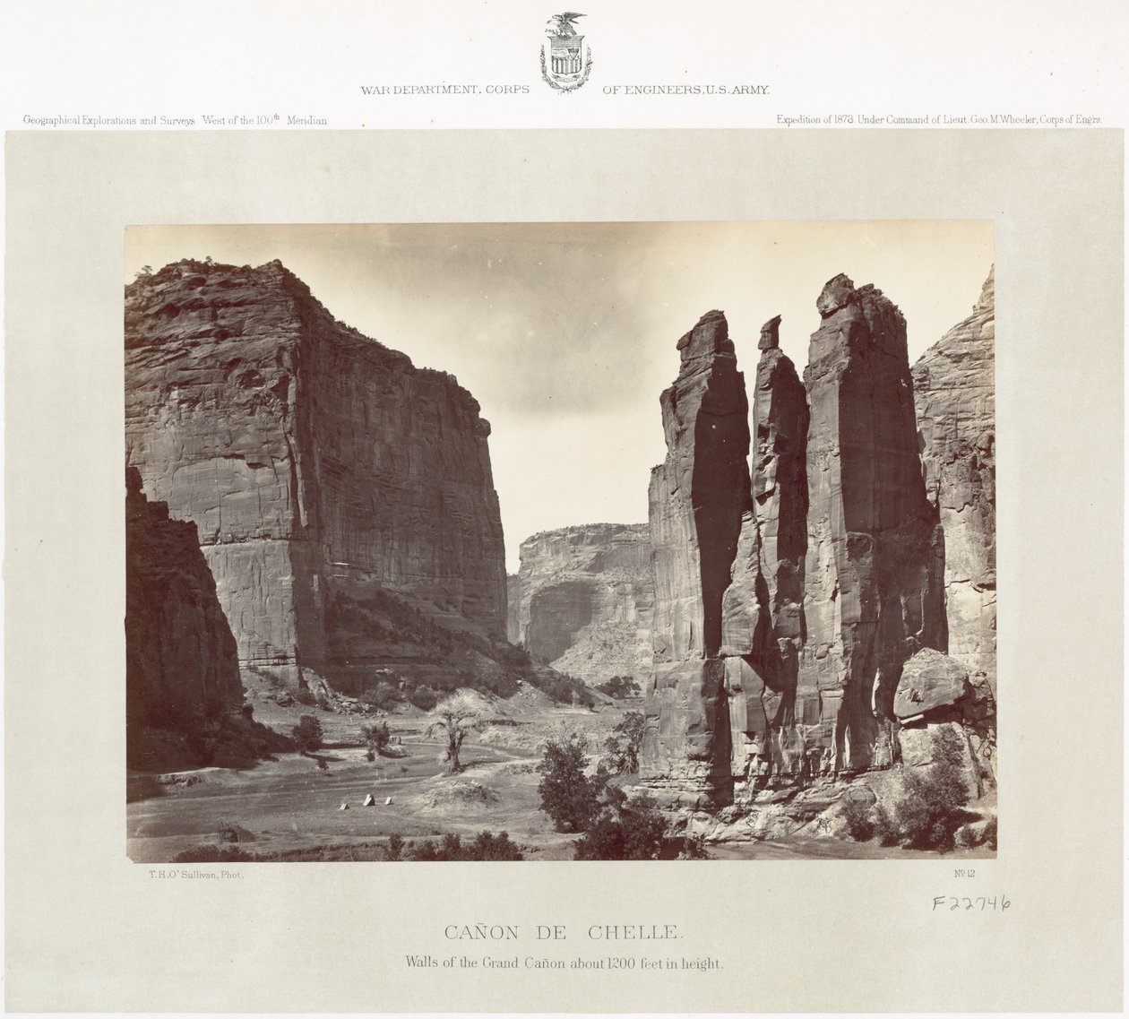 Canyon de Chelly, 1873 tekijältä Timothy O