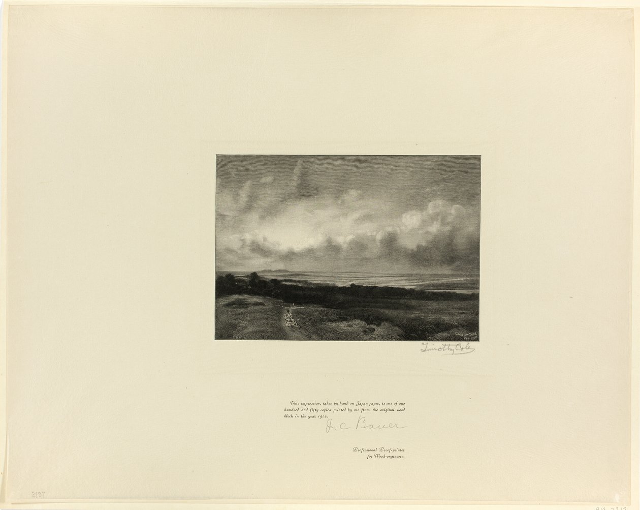 Hampstead Heath, Old English Mastersilta tekijältä Timothy Cole