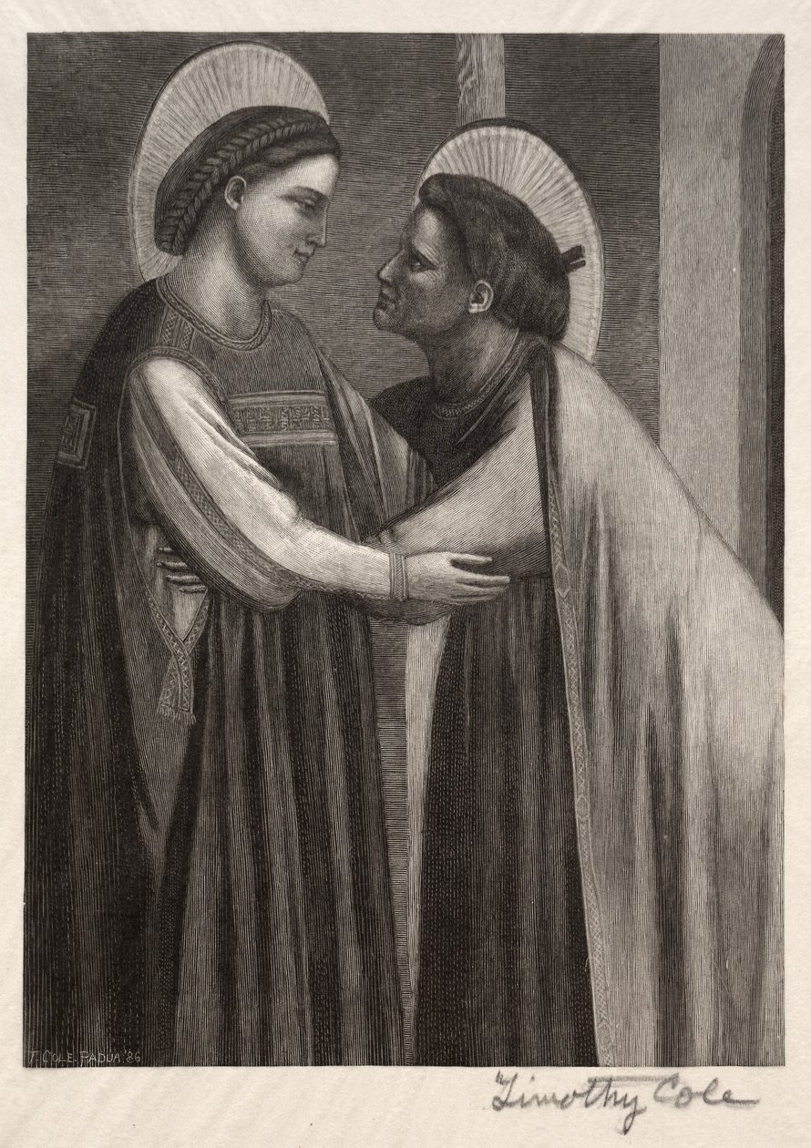 Vanhat italialaiset mestarit: Mary ja Elisabeth, 1886. tekijältä Timothy Cole