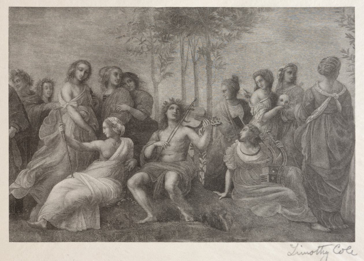 Vanhat italialaiset mestarit: Parnassus, 1888-1892. tekijältä Timothy Cole
