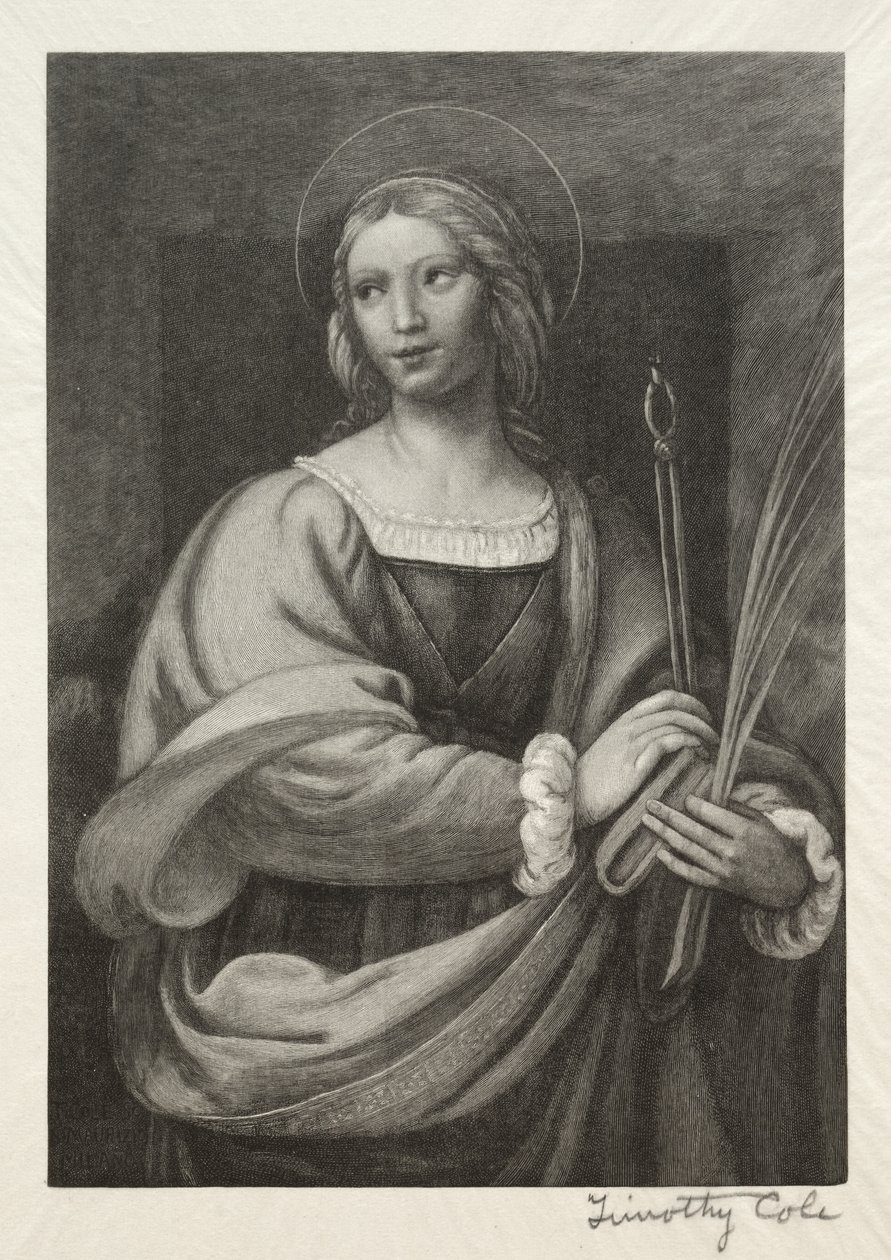 Vanhat italialaiset mestarit: St. Apollonia, 1888-1892. tekijältä Timothy Cole