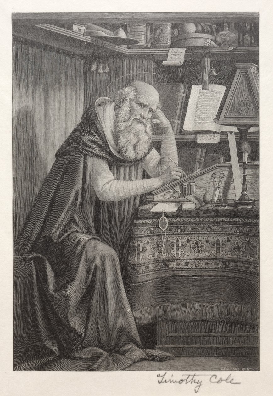 Vanhat italialaiset mestarit: St. Jerome, 1888-1892. tekijältä Timothy Cole