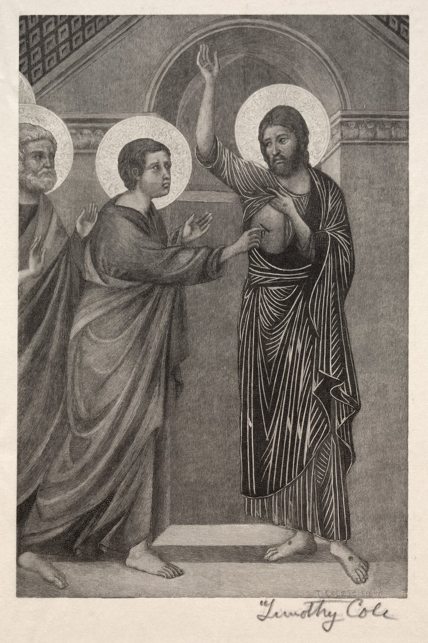 Vanhat italialaiset mestarit: St. Thomasin uskomattomuus, 1888-1892. tekijältä Timothy Cole
