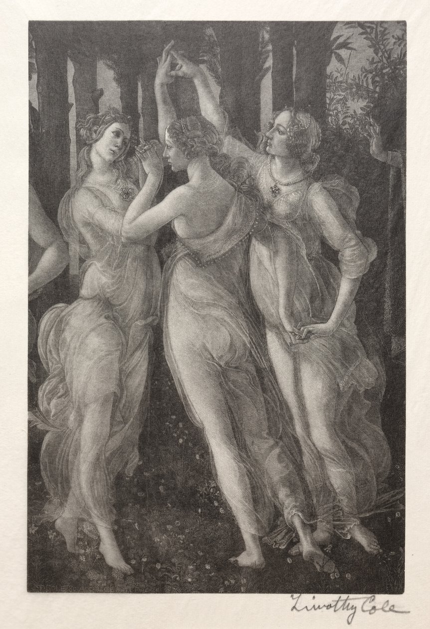 Vanhat italialaiset mestarit: Kolme armoa, 1888-1892. tekijältä Timothy Cole