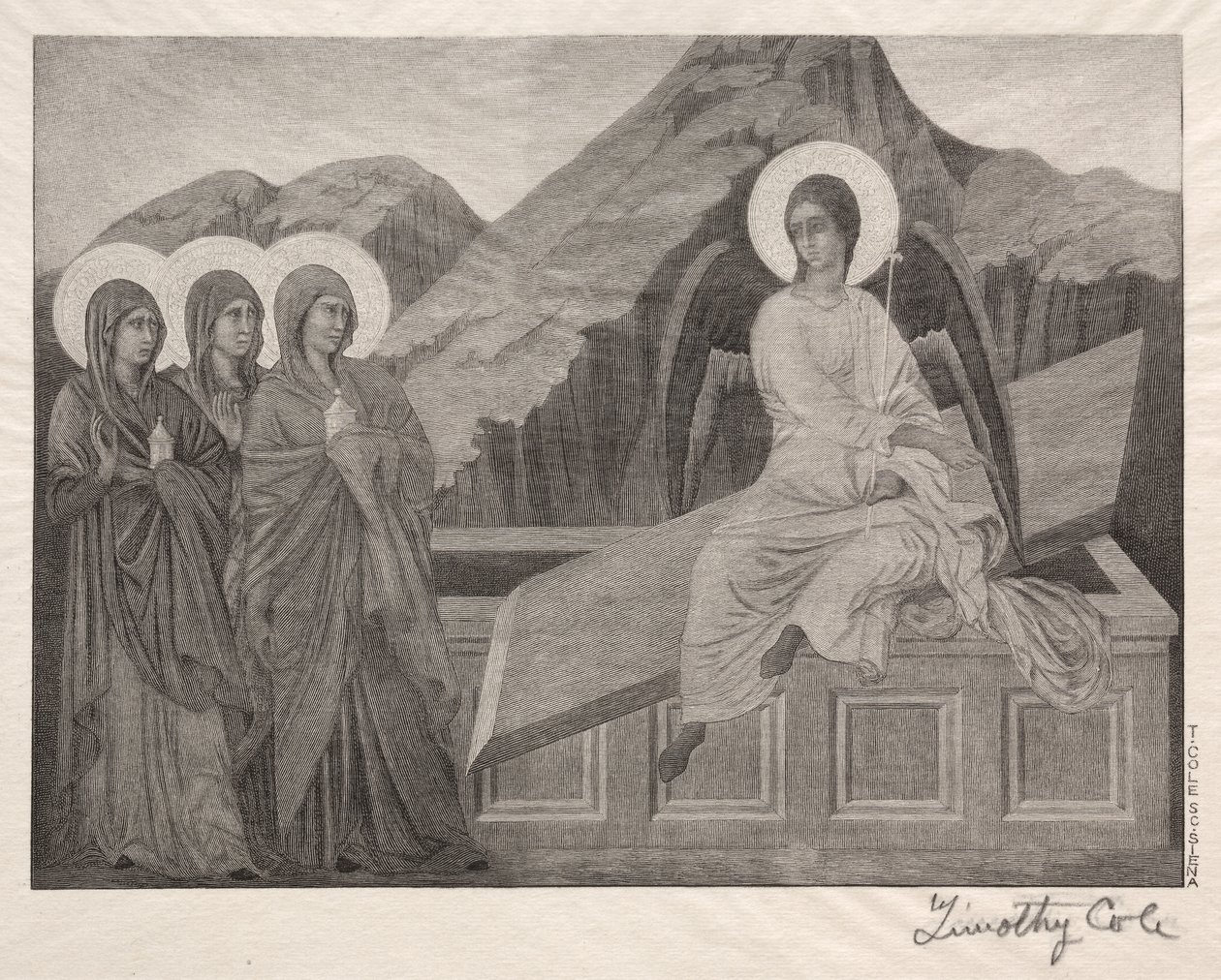 Vanhat italialaiset mestarit: Kolme Mariaa haudalla, 1888-1892. tekijältä Timothy Cole