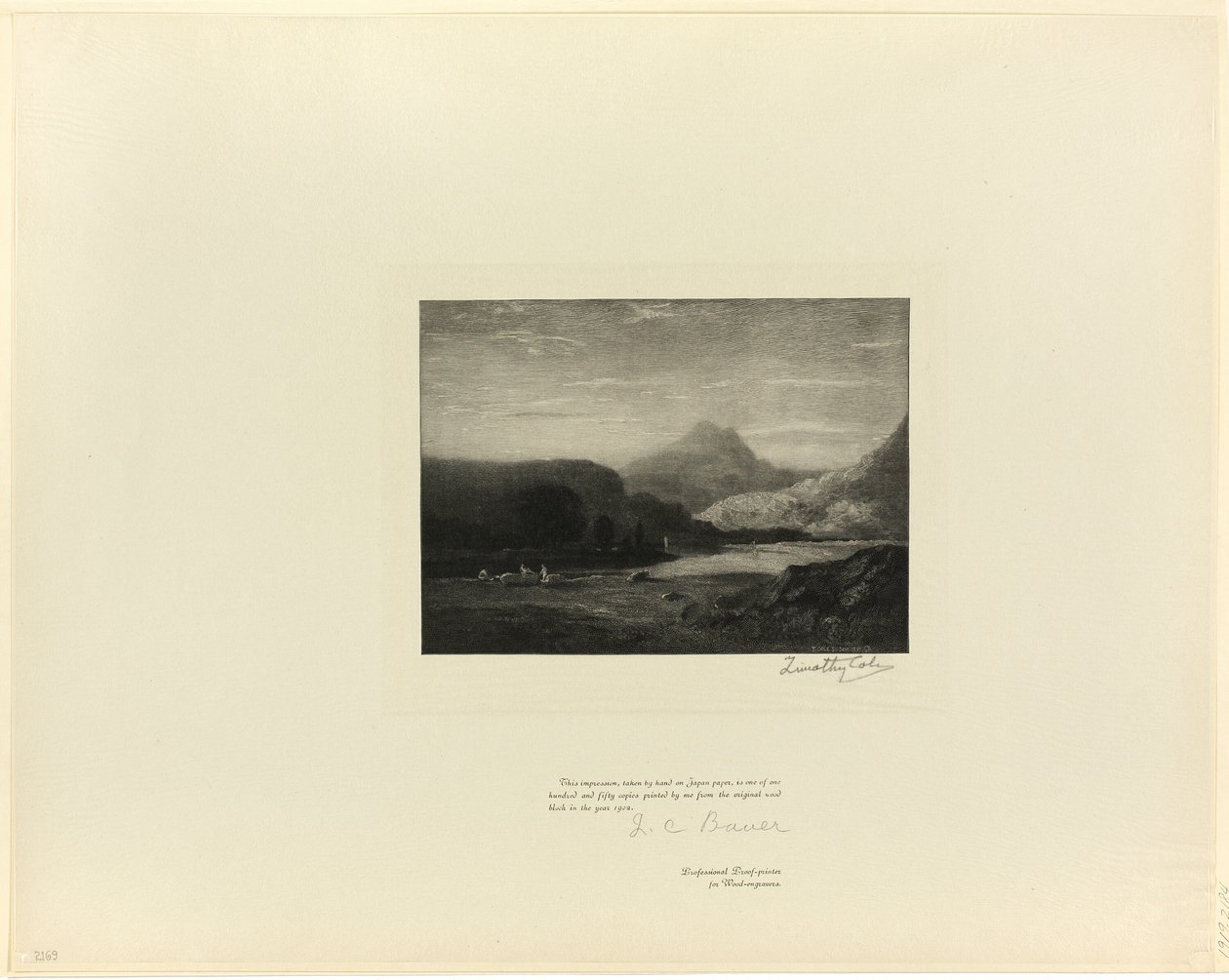 Wye-joella, Old English Mastersilta tekijältä Timothy Cole
