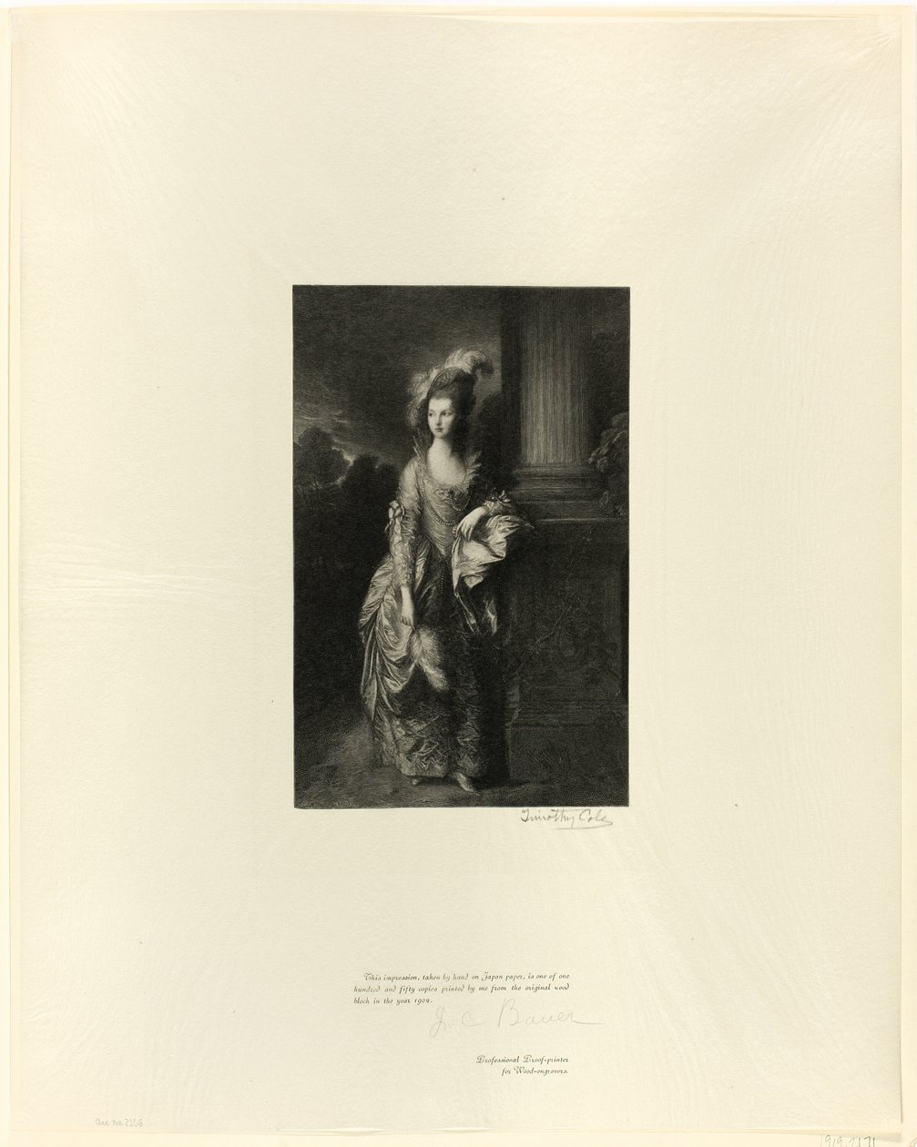 Arvoisa rouva Graham, Old English Mastersista tekijältä Timothy Cole