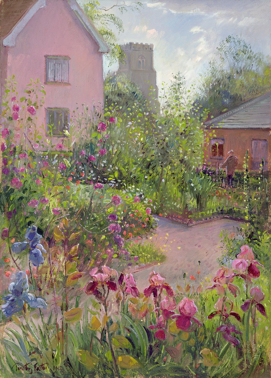Yrttitarha keskipäivällä tekijältä Timothy Easton