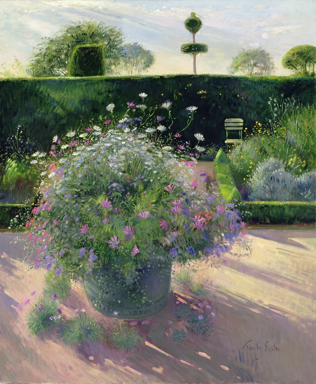 Viimeiset säteet kuparin ympärillä (öljy kankaalle) tekijältä Timothy Easton