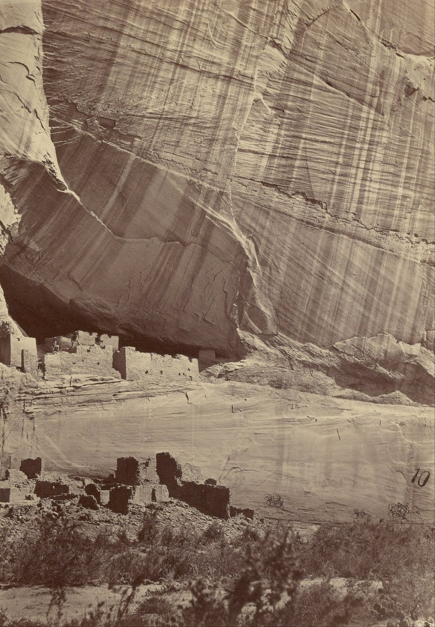 Muinaiset rauniot Cañon de Chelle, New Mexico tekijältä Timothy H. OSullivan