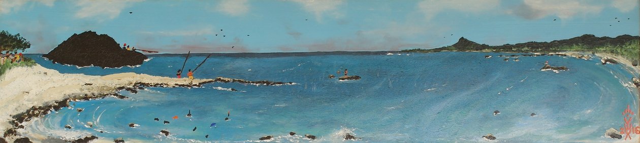 Päivän ero (osa ensimmäinen), 2010, öljy kankaalle tekijältä Timothy Nathan Joel